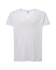 T-SHIRT DONNA MANICA CORTA COLLO A V CURVES