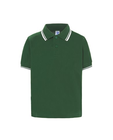 POLO BAMBINO MANICA CORTA REGULAR CONTRAST