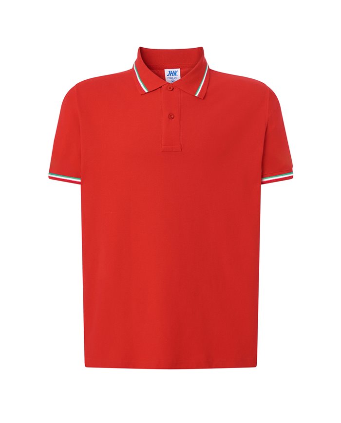 POLO UOMO MANICA CORTA REGULAR ITALIA