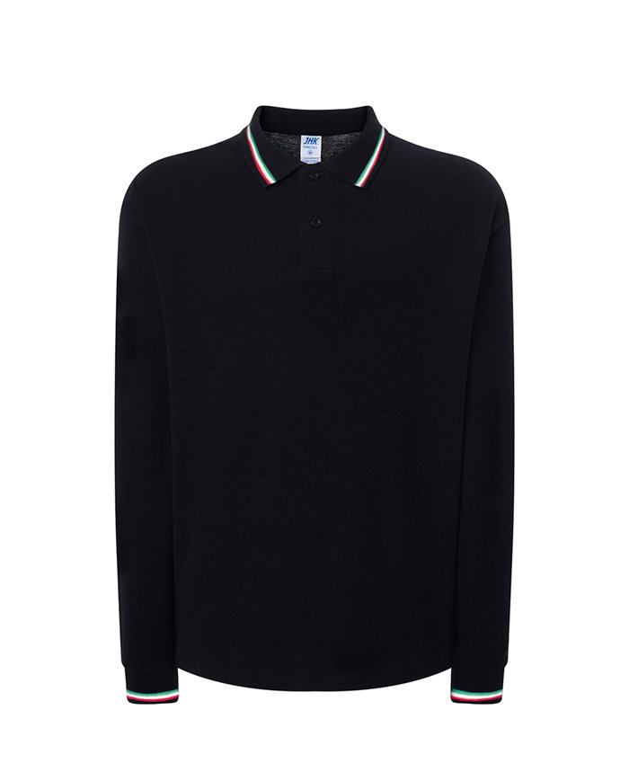 POLO UOMO MANICA LUNGA REGULAR ITALIA