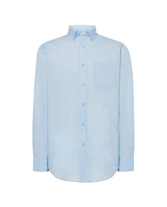 CAMICIA UOMO MANICA LUNGA POPELINE