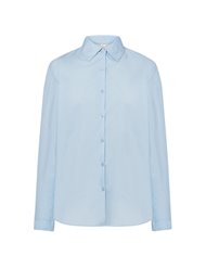 CAMICIA DONNA MANICA LUNGA POPELINE