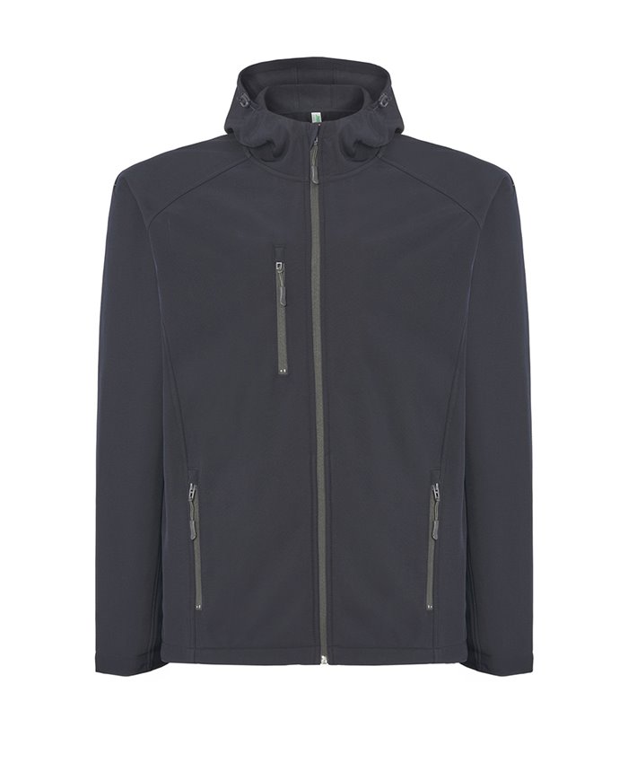 SOFTSHELL UOMO CON CAPPUCCIO