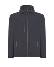 SOFTSHELL UOMO CON CAPPUCCIO