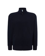 FELPA UNISEX ZIP INTERA LEGGERA FRENCH TERRY