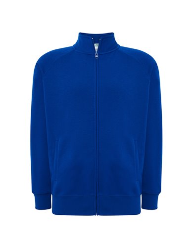 FELPA UNISEX ZIP INTERA LEGGERA FRENCH TERRY