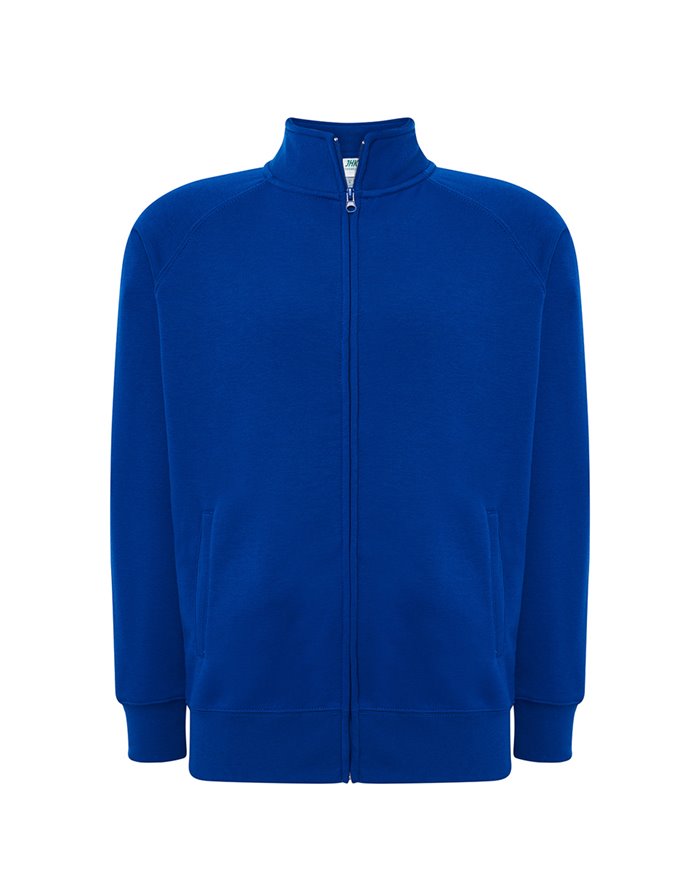 FELPA UNISEX ZIP INTERA LEGGERA FRENCH TERRY