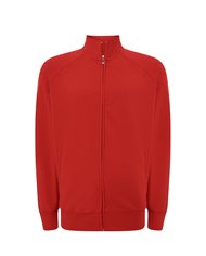 FELPA UNISEX ZIP INTERA LEGGERA FRENCH TERRY