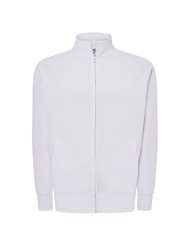 FELPA UNISEX ZIP INTERA LEGGERA FRENCH TERRY