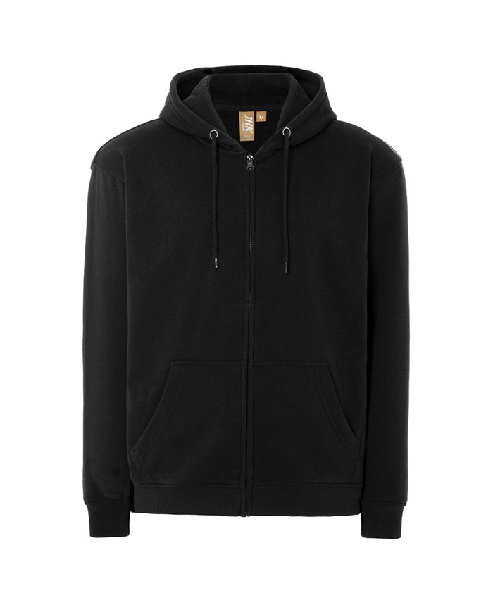 FELPA UNISEX CAPPUCCIO E ZIP ORGANIC FUJI