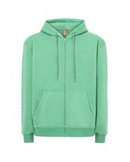 FELPA UNISEX CAPPUCCIO E ZIP ORGANIC FUJI