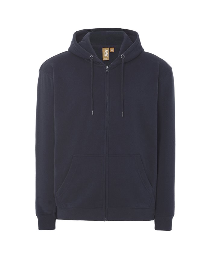 FELPA UNISEX CAPPUCCIO E ZIP ORGANIC FUJI