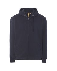 FELPA UNISEX CAPPUCCIO E ZIP ORGANIC FUJI