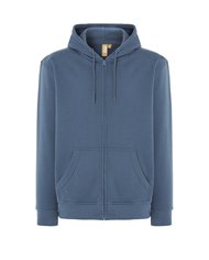 FELPA UNISEX CAPPUCCIO E ZIP ORGANIC FUJI