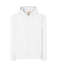 FELPA UNISEX CAPPUCCIO E ZIP ORGANIC FUJI