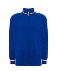 FELPA UNISEX ZIP INTERA PREMIUM ITALIA