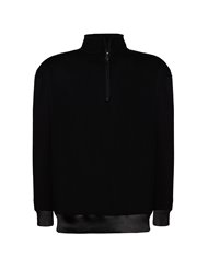 FELPA UNISEX MEZZA ZIP PREMIUM