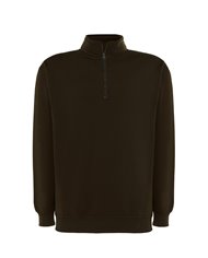 FELPA UNISEX MEZZA ZIP PREMIUM