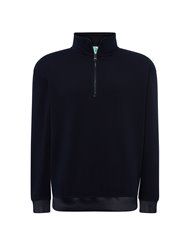 FELPA UNISEX MEZZA ZIP PREMIUM