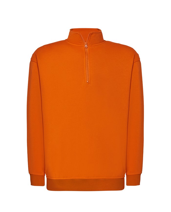 FELPA UNISEX MEZZA ZIP PREMIUM