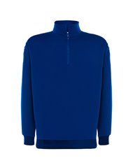 FELPA UNISEX MEZZA ZIP PREMIUM