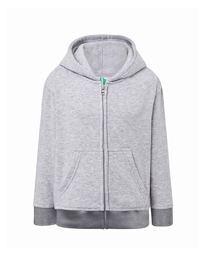 FELPA BAMBINO CAPPUCCIO E ZIP PREMIUM