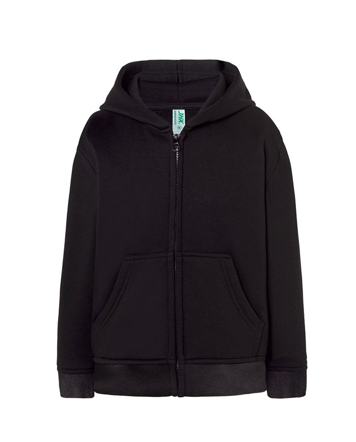 FELPA BAMBINO CAPPUCCIO E ZIP PREMIUM
