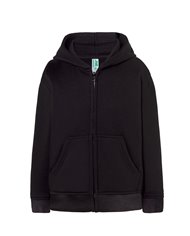 FELPA BAMBINO CAPPUCCIO E ZIP PREMIUM