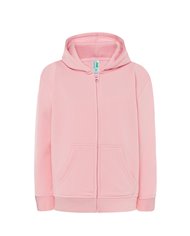 FELPA BAMBINO CAPPUCCIO E ZIP PREMIUM