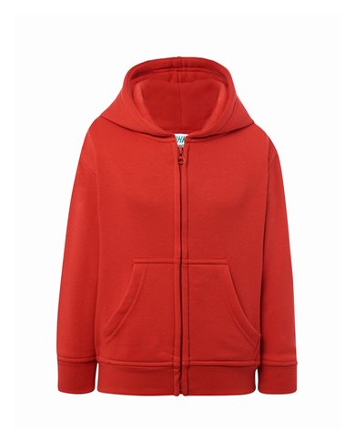 FELPA BAMBINO CAPPUCCIO E ZIP LEGGERA FRENCH TERRY