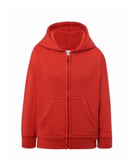 FELPA BAMBINO CAPPUCCIO E ZIP LEGGERA FRENCH TERRY