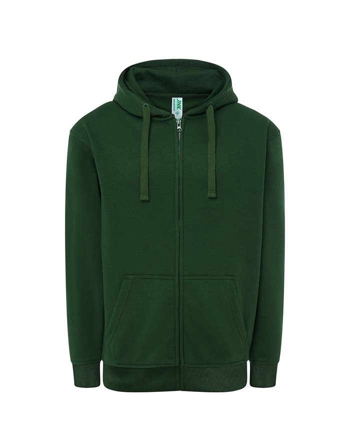 FELPA UNISEX CAPPUCCIO E ZIP PREMIUM