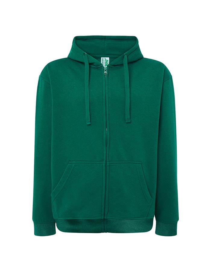 FELPA UNISEX CAPPUCCIO E ZIP PREMIUM