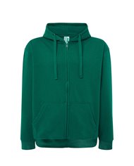 FELPA UNISEX CAPPUCCIO E ZIP PREMIUM