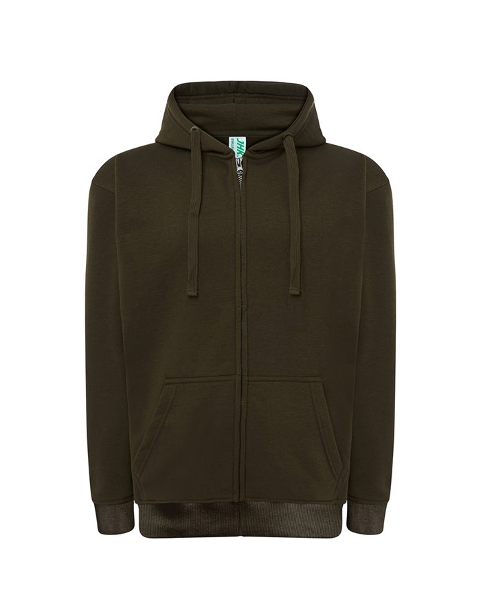 FELPA UNISEX CAPPUCCIO E ZIP PREMIUM