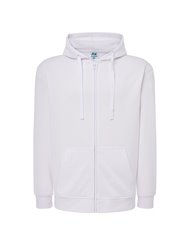 FELPA UOMO CAPPUCCIO E ZIP LEGGERA FRENCH TERRY