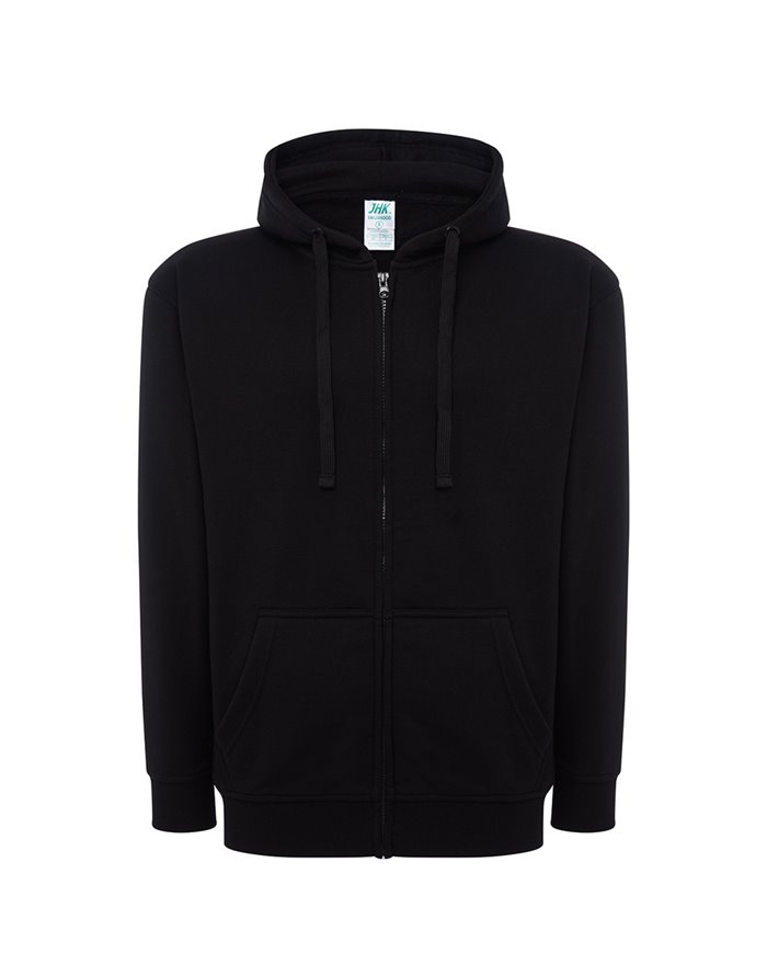 FELPA UOMO CAPPUCCIO E ZIP LEGGERA FRENCH TERRY