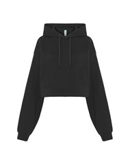 FELPA DONNA CAPPUCCIO REGULAR CROPPED