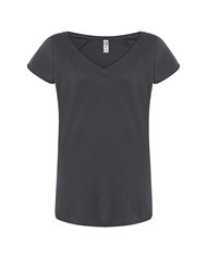 T-SHIRT DONNA MANICA CORTA COLLO A V URBAN SEA