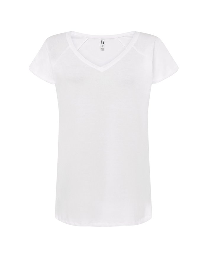 T-SHIRT DONNA MANICA CORTA COLLO A V URBAN SEA