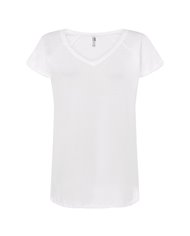 T-SHIRT DONNA MANICA CORTA COLLO A V URBAN SEA
