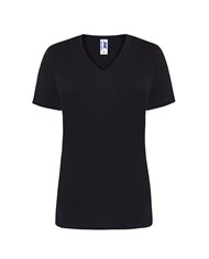 T-SHIRT DONNA MANICA CORTA COLLO A V REGULAR