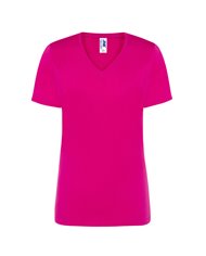 T-SHIRT DONNA MANICA CORTA COLLO A V REGULAR