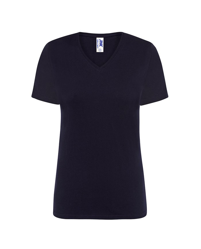 T-SHIRT DONNA MANICA CORTA COLLO A V REGULAR