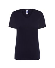 T-SHIRT DONNA MANICA CORTA COLLO A V REGULAR