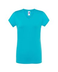 T-SHIRT DONNA MANICA CORTA COLLO A V REGULAR