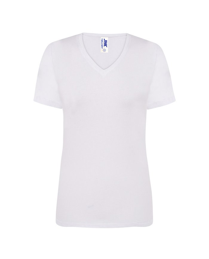 T-SHIRT DONNA MANICA CORTA COLLO A V REGULAR