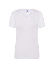 T-SHIRT DONNA MANICA CORTA COLLO A V REGULAR
