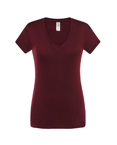 T-SHIRT DONNA MANICA CORTA COLLO A V URBAN SICILIA