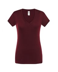 T-SHIRT DONNA MANICA CORTA COLLO A V URBAN SICILIA